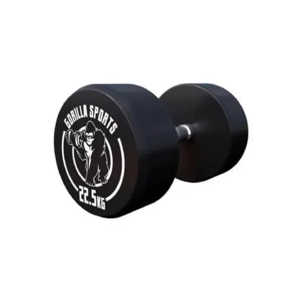 GORILLA SPORTS okrugla gumirana bučica 22.5 kg 0