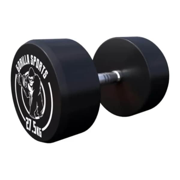 GORILLA SPORTS okrugla gumirana bučica 27.5 kg 0