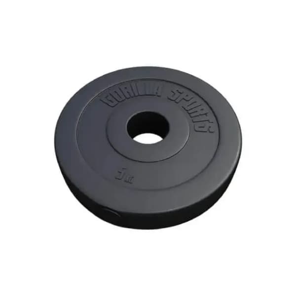 GORILLA SPORTS plastični olimpijski teg 5 kg 0
