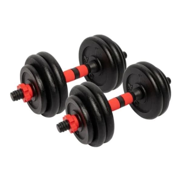 GORILLA SPORTS set od 2 podesive bučice (20 kg) 0