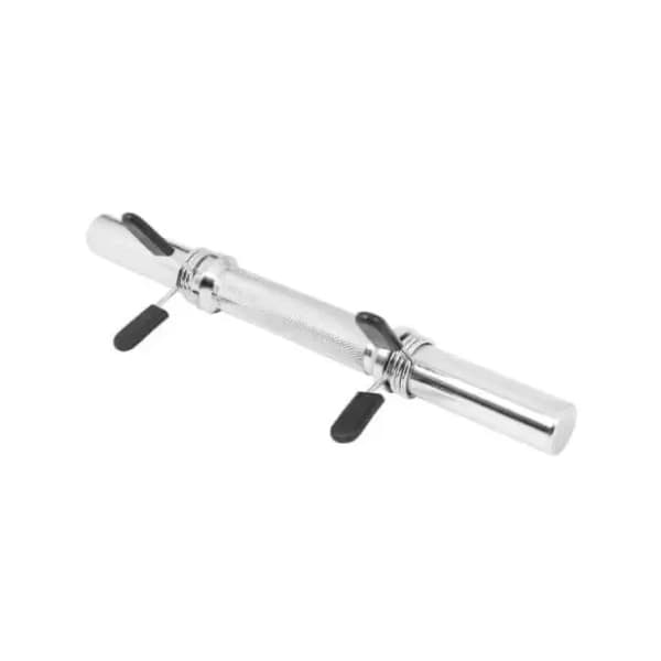 GORILLA SPORTS srebrna Kratka šipka za bučice 35 cm 0