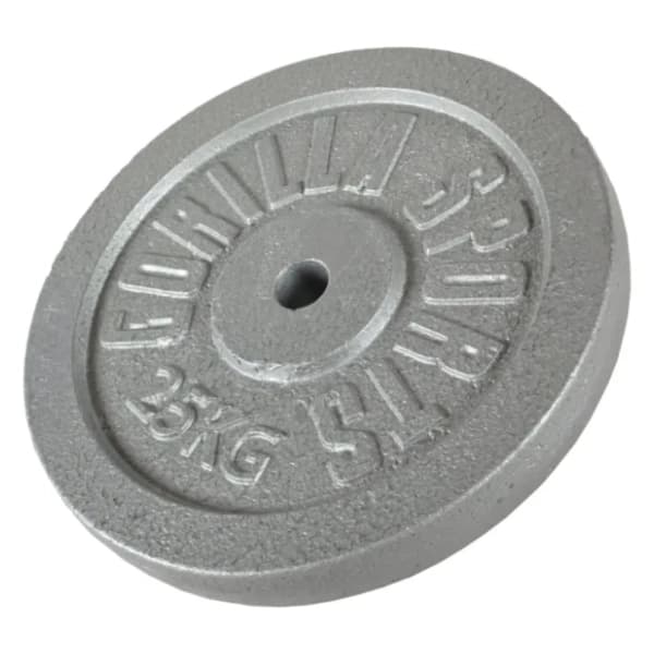 GORILLA SPORTS teg od livenog gvožđa 25.0 kg 0