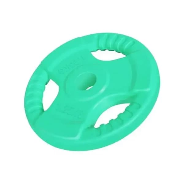 GORILLA SPORTS zeleni gumirani teg 1.25 kg 0