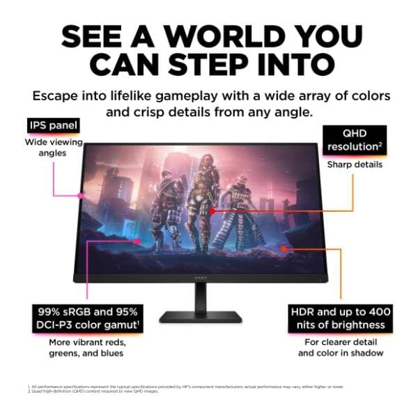 HP monitor 32'' IPS Omen 32q (780K0E9) 6