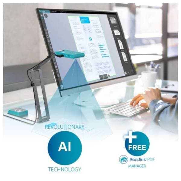 IRIScan Visualizer 7 stoni skener 2