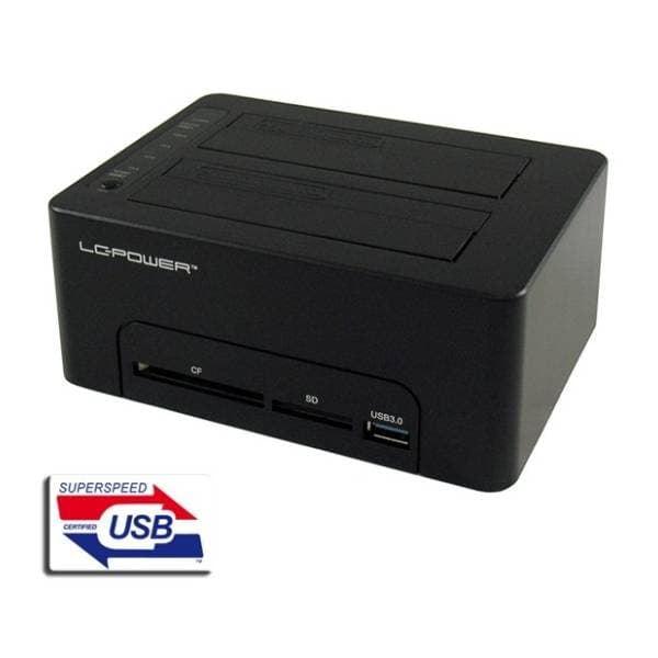LC-Power HDD Docking Station za 2.5''/3.5'' SATA HDD/SSD LC-DOCK-U3-CR 3