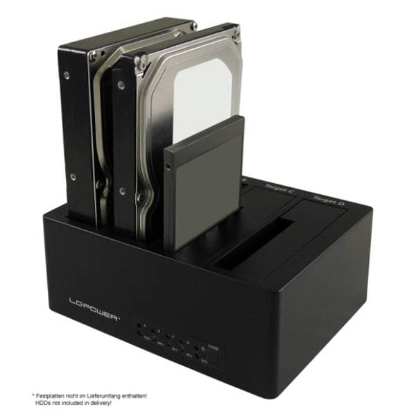 LC-Power HDD Docking Station za 2.5''/3.5'' SATA HDD/SSD LC-DOCK-U3-V 2