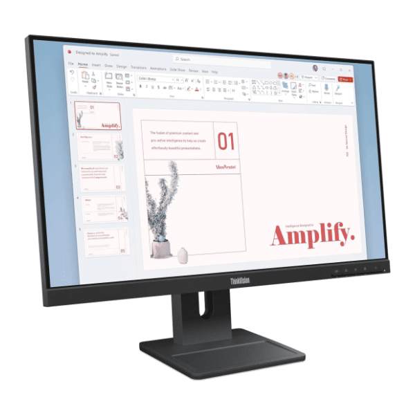 LENOVO monitor 23.8'' IPS ThinkVision E24-40 (64BAMAT1EU) Raven Black 1