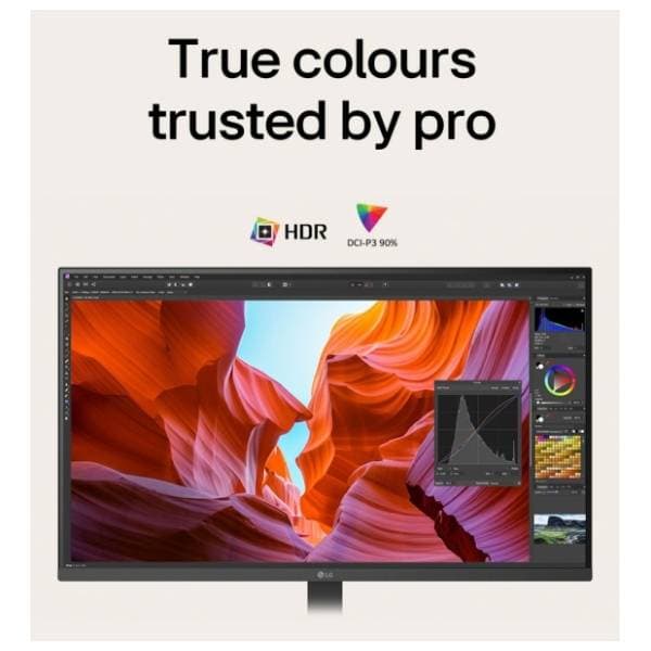 LG monitor 31.5'' VA 4K UltraFine 32U720A-B 14