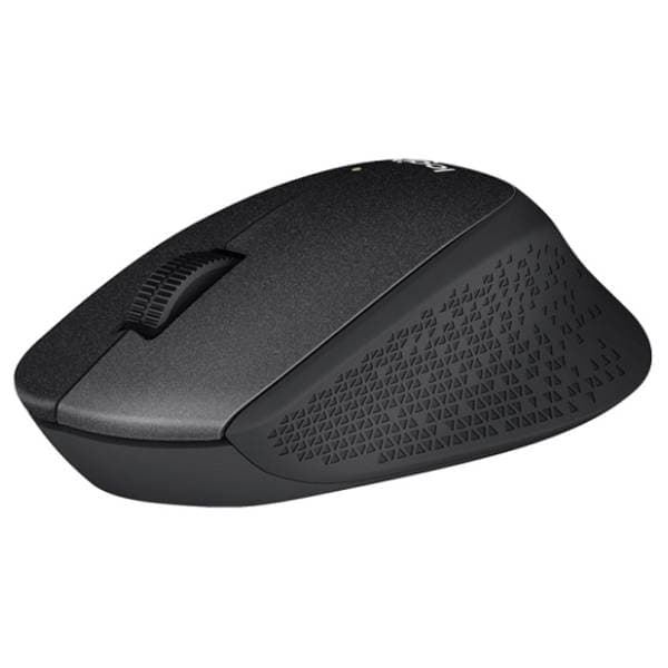 LOGITECH bežični miš M330 Silent Plus crni x 2