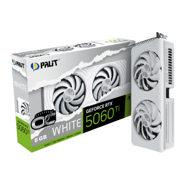 PALIT nVidia GeForce RTX 5060 Ti White OC 8GB GDDR7 128-bit grafička kartica 0