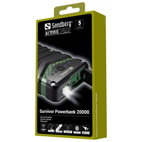 SANDBERG power bank Survivor 420-36 20100mAh 1