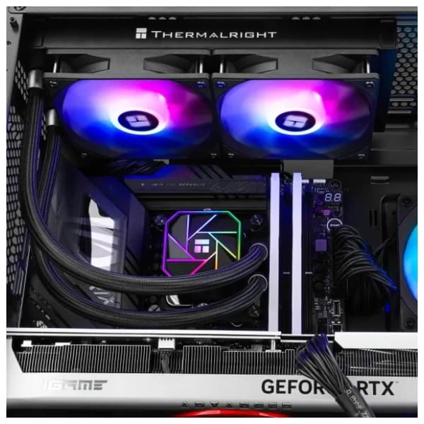 THERMALRIGHT Aqua Elite 240 Black ARGB V3 Black vodeno hlađenje 7