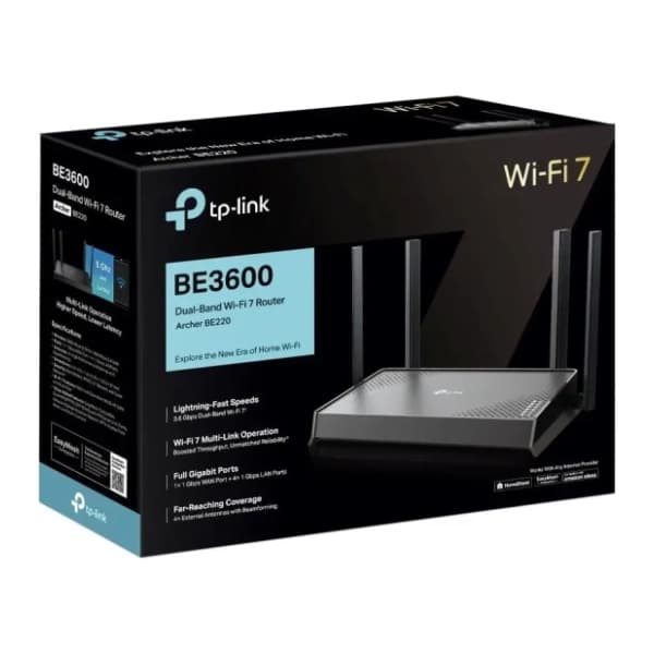 TP-LINK Archer BE220 BE3600 ruter 3