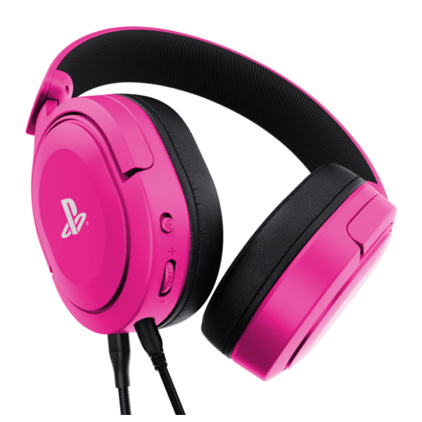 TRUST slušalice GXT 498 Forta PS5/roze 2