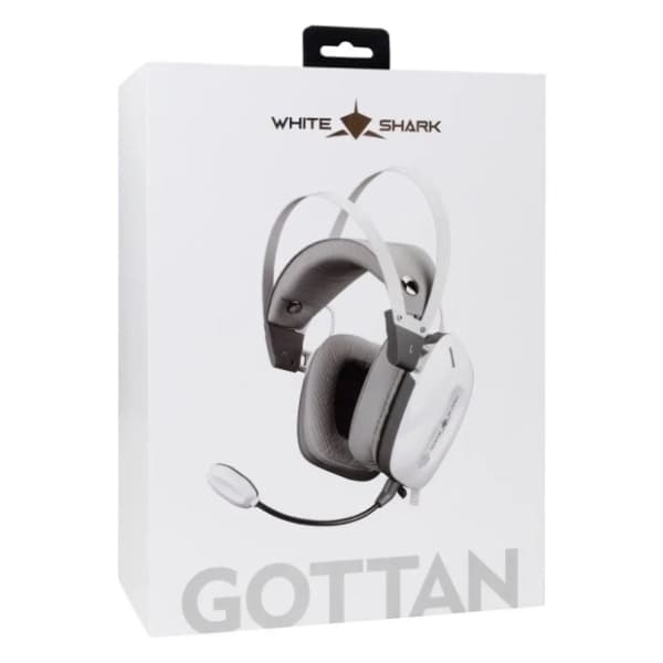 WHITE SHARK slušalice GH-2446 Gottan White 7