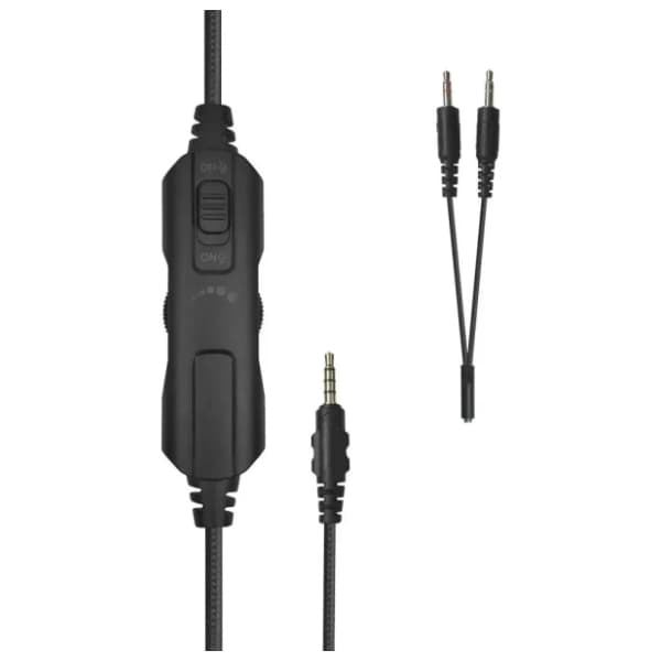 WHITE SHARK slušalice GH-2540 Elephant Black 3