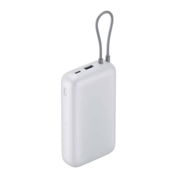 XIAOMI Mi power bank 20000mAh (Integrated Cable) Light Gray (BHR9738GL) 1