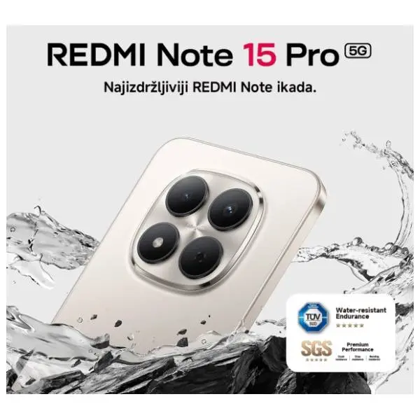 XIAOMI Redmi Note 15 Pro 5G 8/256GB Titanium (MZB0MCVEU) 16