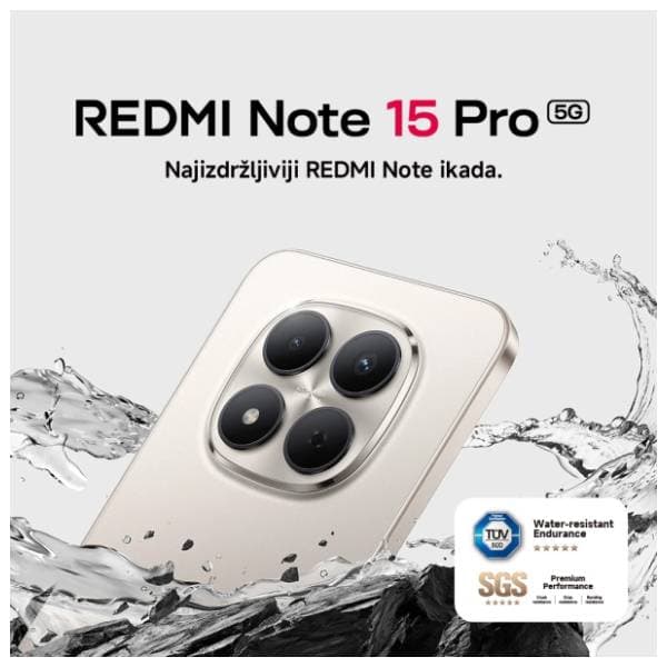 XIAOMI Redmi Note 15 Pro 5G 8/512GB Black 16