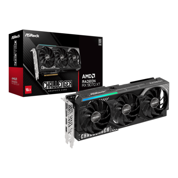 ASRock AMD Radeon RX 9070 XT Challenger 16GB GDDR6 256-bit grafička kartica 0