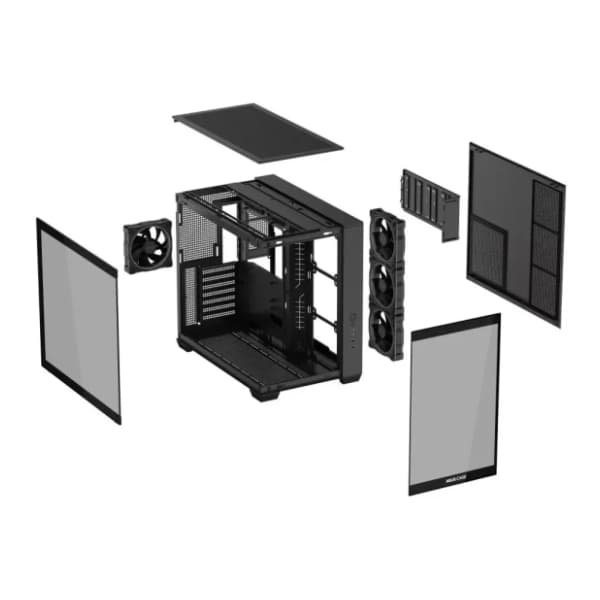 ASUS kućište A32 PLUS TG ARGB crno 14