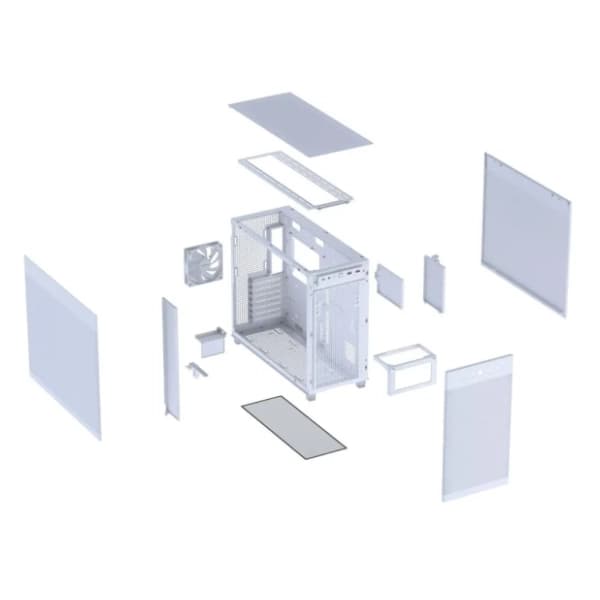 ASUS kućište Prime AP303 Mesh belo 11