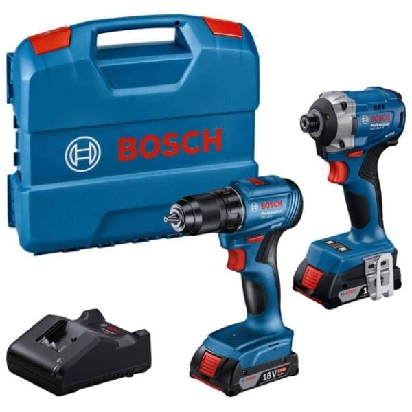 BOSCH GDR 18V-215 + GSR 185-Li 06019N2023 aku set 0