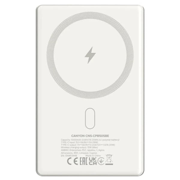CANYON PD20W CNS-CPB505BE 10000 mAh power bank 1