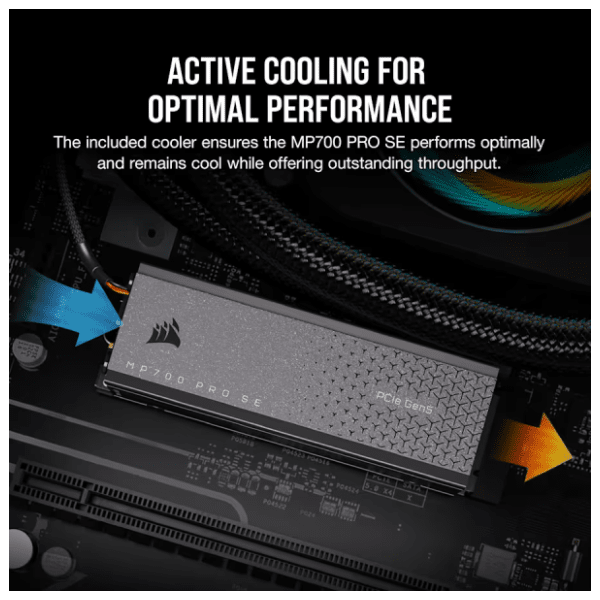 CORSAIR SSD 4TB MP700 PRO SE (CSSD-F4000GBMP700PROS) 8