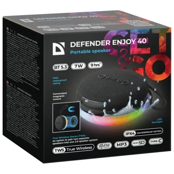 DEFENDER bluetooth zvučnik Enjoy 40/7W 2
