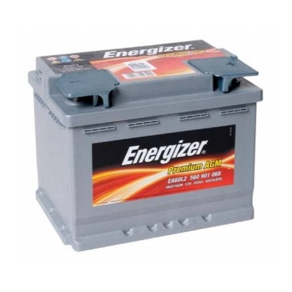 ENERGIZER akumulator 12V060D AGM Premium 12V 60Ah 680A desno+ 0