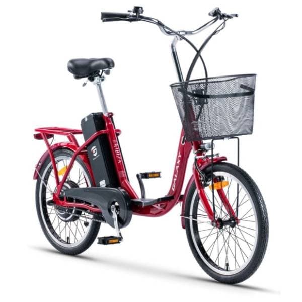 GALAXY Ibiza 250W crveni električni bicikl 0