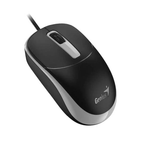 GENIUS miš DX-123 USB crno sivi 3