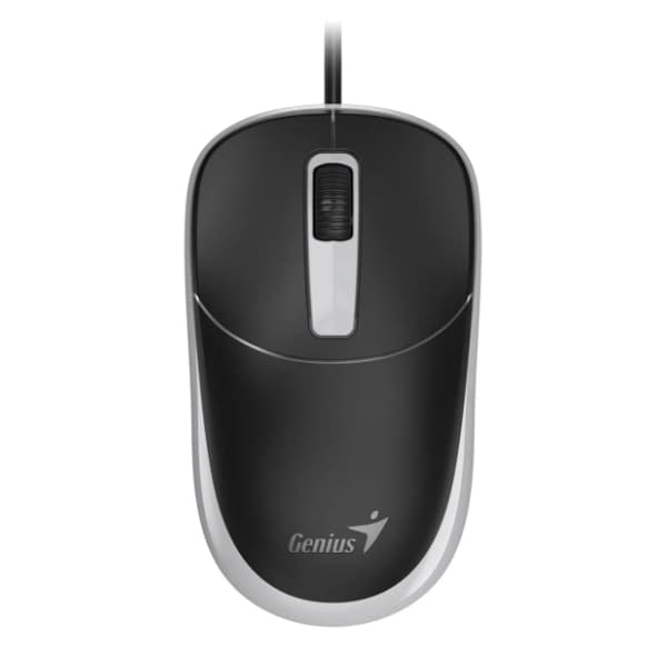 GENIUS miš DX-123 USB crno sivi 0