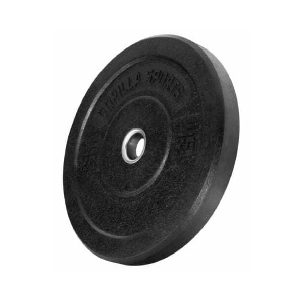 GORILLA SPORTS Olimpijski bumper teg HI-TEMP 15 kg 1