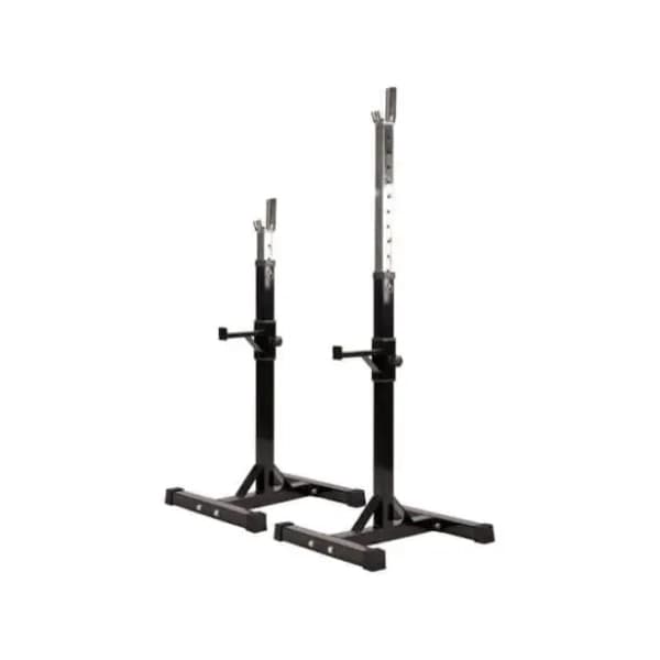 GORILLA SPORTS stalak za šipku i EZ šipka sa tegovima 35 kg 1