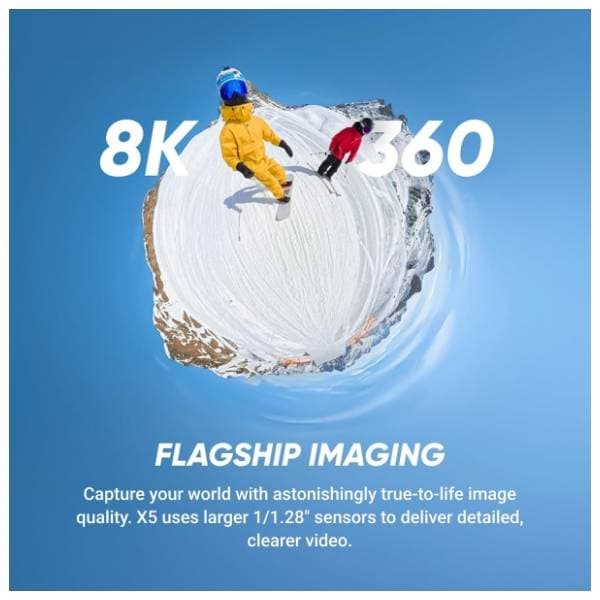 INSTA360 X5 Snowboard Bundle akciona kamera 17