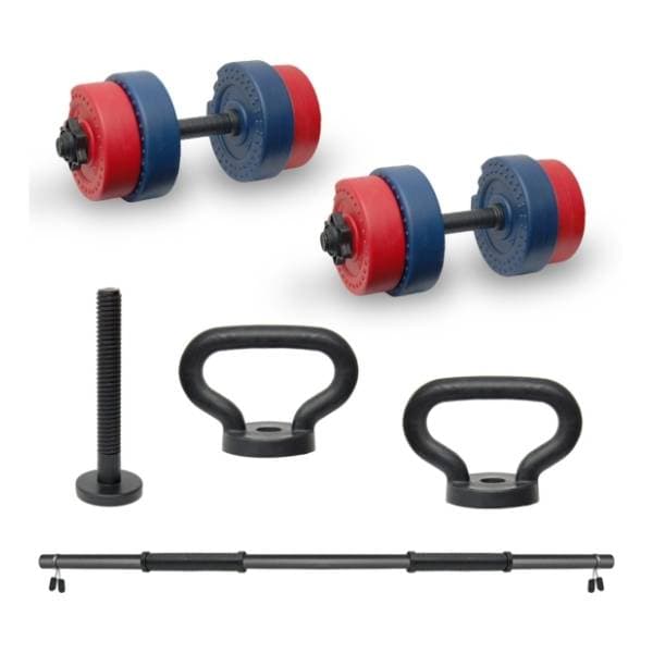 IRON SPORT 14kg set tegova 2+1 šipka i ručka za zvono 0