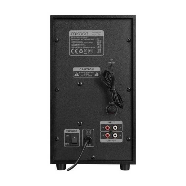 MIKADO zvučnici za kompjuter MD-370BT 38W 3