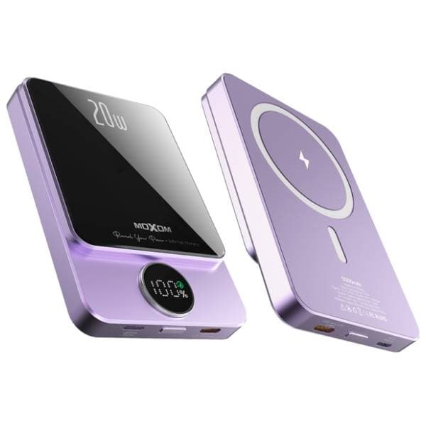 MOXOM MX-PB110 5000mAh ljubičasti power bank 0