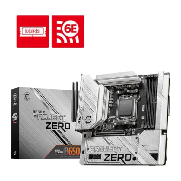 MSI B650M PROJECT ZERO matična ploča 6