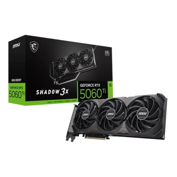 MSI nVidia GeForce RTX 5060 Ti SHADOW 3X OC Classic 8GB GDDR7 128-bit grafička kartica 0