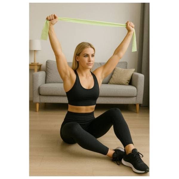 NORDEX Zelena pilates traka 1
