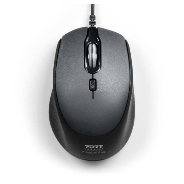 PORT DESIGNS miš Office Pro Silent crni 0