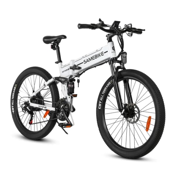 SAMEBIKE LO26-II-YD beli električni bicikl 1