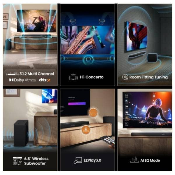 HISENSE soundbar zvučnik AX3120Q 4