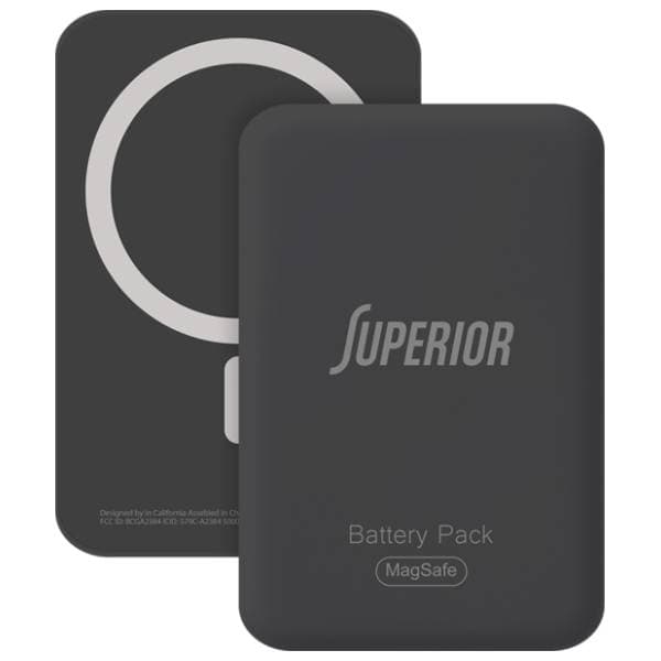SUPERIOR MagSafe 5000mAh crni power bank 0