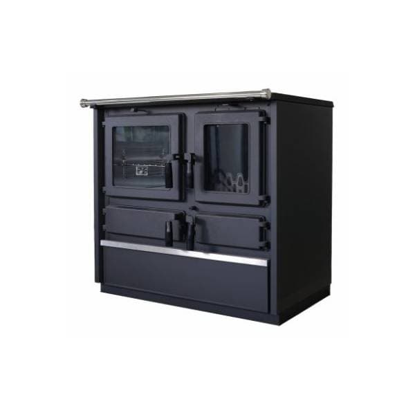 TIM SISTEM šporet na čvrsto gorivo Rocco crni desni 1