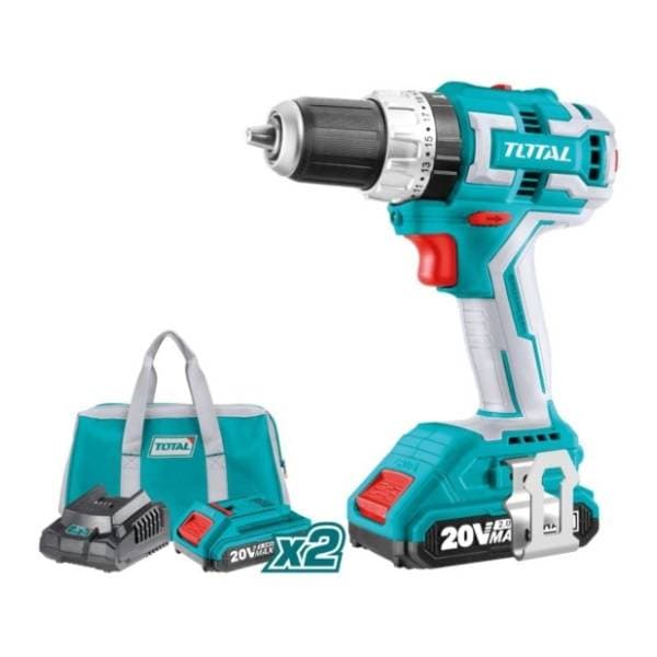TOTAL 20V 60NM 13mm aku bušilica 0